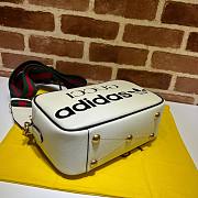 Gucci x Adidas Small White Crossbody Bag  - 4