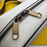 Gucci x Adidas Small White Crossbody Bag  - 2