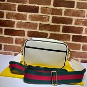 Gucci x Adidas Small White Crossbody Bag  - 3