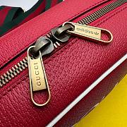 Gucci x Adidas Small Red Crossbody Bag - 3