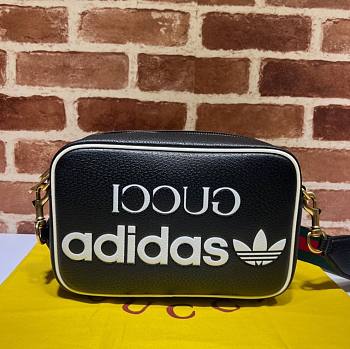 Gucci x Adidas Small Black Crossbody Bag