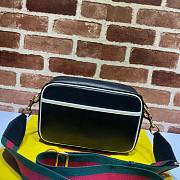 Gucci x Adidas Small Black Crossbody Bag - 6