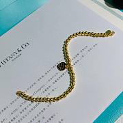 TIFFANY & CO. Sterling Gold Heart Tag Bracelet - 2
