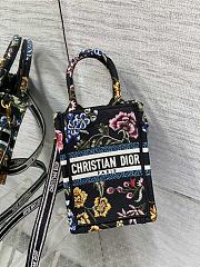 Dior Mini Book Tote Phone Bag 02 - 5