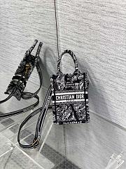 Dior Mini Book Tote Phone Bag 04 - 5