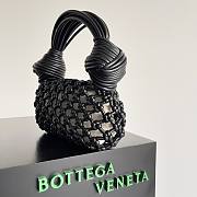 Bottega Veneta Black Double Knot Top Handle Bag - 6