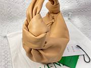 Bottega Veneta Jodie Double Knot Beige Leather Bag - 2