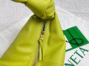 Bottega Veneta Jodie Double Knot Green Leather Bag - 5