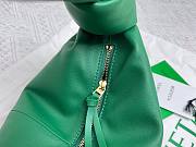 Bottega Veneta Jodie Double Knot Green Leather Bag 02 - 5