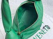 Bottega Veneta Jodie Double Knot Green Leather Bag 02 - 6