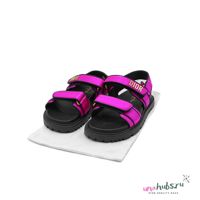 Dior hot pink sandals  - 1