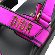 Dior hot pink sandals  - 2