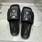 Gucci GG canvas leather slippers - 2