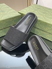 Gucci GG monogram black slippers 02 - 4