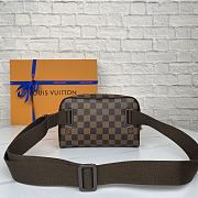 Louis Vuitton Damier Ebene Brooklyn Bum Bag N41101 - 3