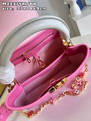 Louis Vuitton Capucines Pink BB M20708 Bag - 6