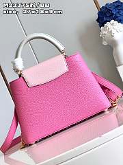 Louis Vuitton Capucines Pink BB M20708 Bag - 4