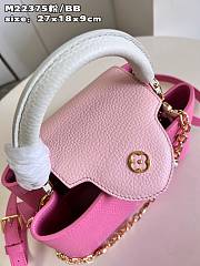 Louis Vuitton Capucines Pink BB M20708 Bag - 3