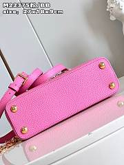 Louis Vuitton Capucines Pink BB M20708 Bag - 2