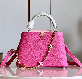 Louis Vuitton Capucines Pink BB M20708 Bag