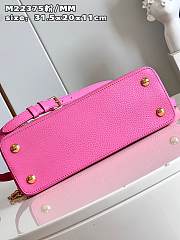 Louis Vuitton Capucines Pink MM M20708 Bag - 5