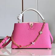 Louis Vuitton Capucines Pink MM M20708 Bag - 1