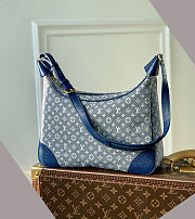 Louis Vuitton Boulogne Mini Denim Monogram Bag - 1