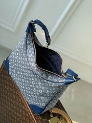 Louis Vuitton Boulogne Mini Denim Monogram Bag - 6