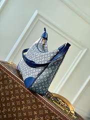 Louis Vuitton Boulogne Mini Denim Monogram Bag - 4