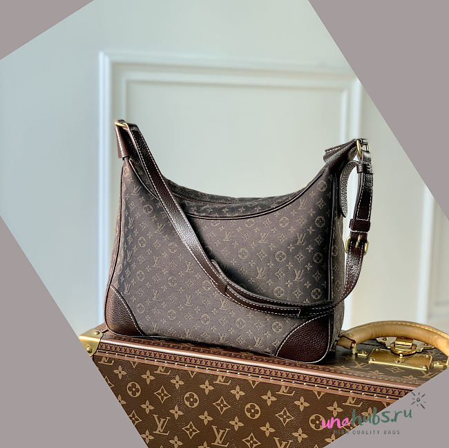 Louis Vuitton Boulogne Mini Dark Brown Monogram Bag - 1