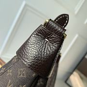 Louis Vuitton Boulogne Mini Dark Brown Monogram Bag - 6