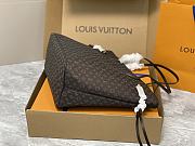 Louis Vuitton Neverfull MM Monogram Brown Bag - 6