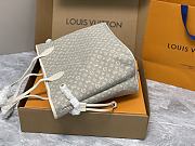 Louis Vuitton Neverfull MM Monogram White Bag - 3