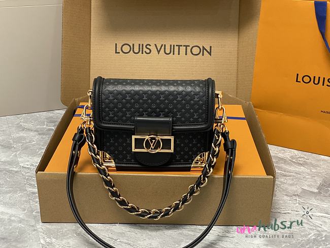 Louis Vuitton Dauphine PM Black Bag  - 1