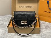 Louis Vuitton Dauphine MM Black Bag - 1