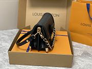 Louis Vuitton Dauphine MM Black Bag - 4