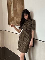 Fendi FF monogram dress - 6