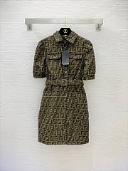 Fendi FF monogram dress - 1