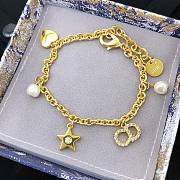 Dior pearl gold bracelet  - 4