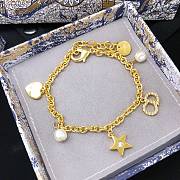 Dior pearl gold bracelet  - 3