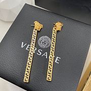 Versace long gold earings  - 3