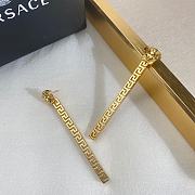 Versace long gold earings  - 2