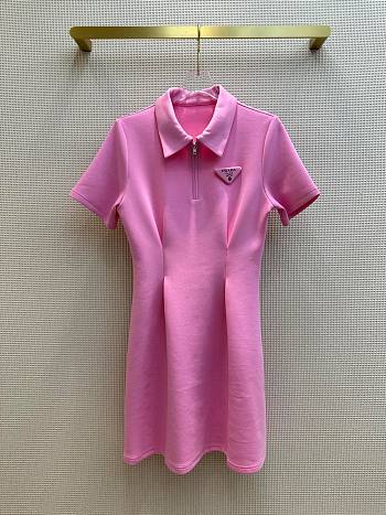 Prada pink dress