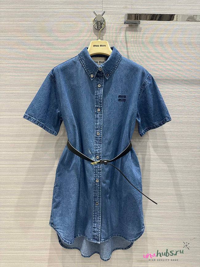 Miumiu denim dress  - 1