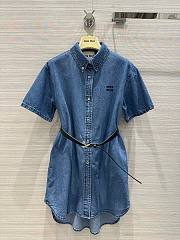 Miumiu denim dress  - 1