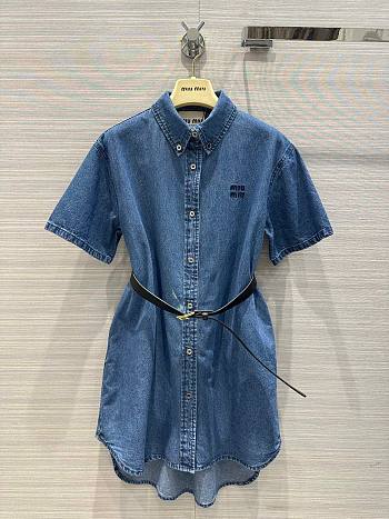 Miumiu denim dress 