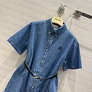 Miumiu denim dress  - 3