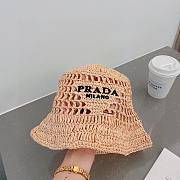 Prada rattan round hats ( 5 colors) - 1