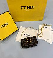 Fendi Nano Monogram Baguette Charm - 6