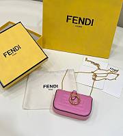 Fendi Nano Pink Baguette Charm - 6